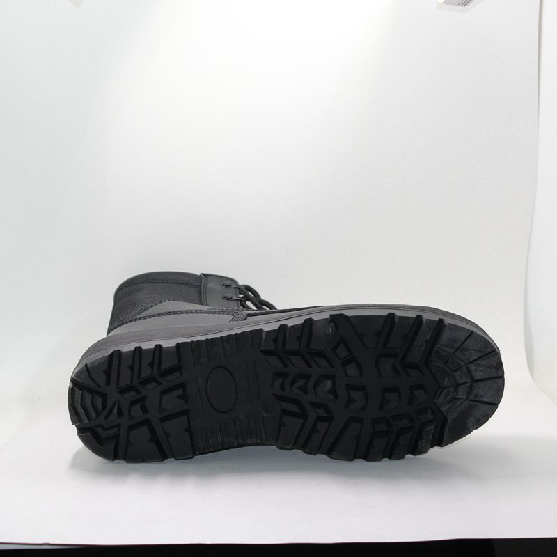 الصين مصنع بالجملة جلد طبيعي عسكري الصحراء أحذية الجيش أحذية سوداء